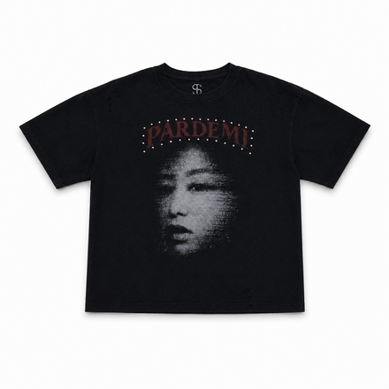 Metal Studded Graphic Tee