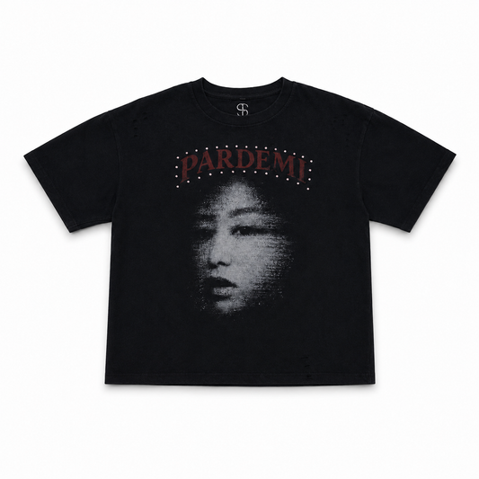 Metal Studded Graphic Tee