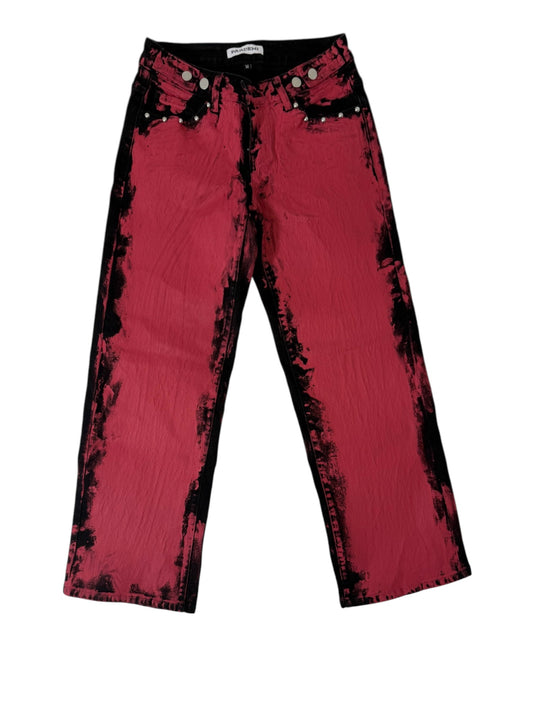 Womens Cracked Denim