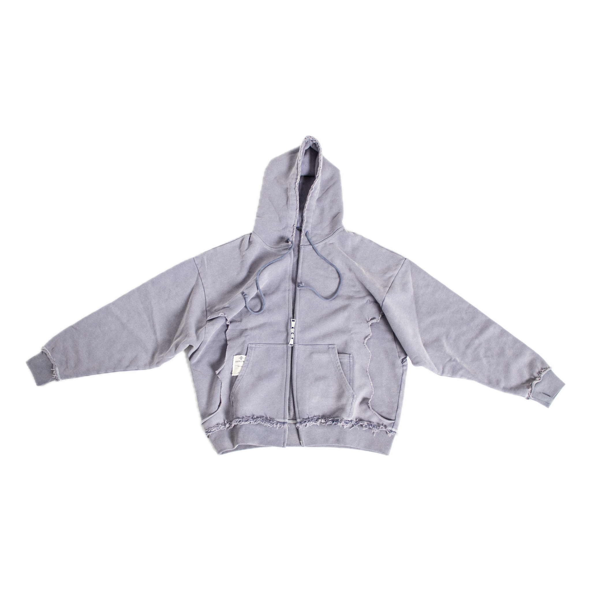 Missing Pieces Zip-Up Hoodie - Blurple