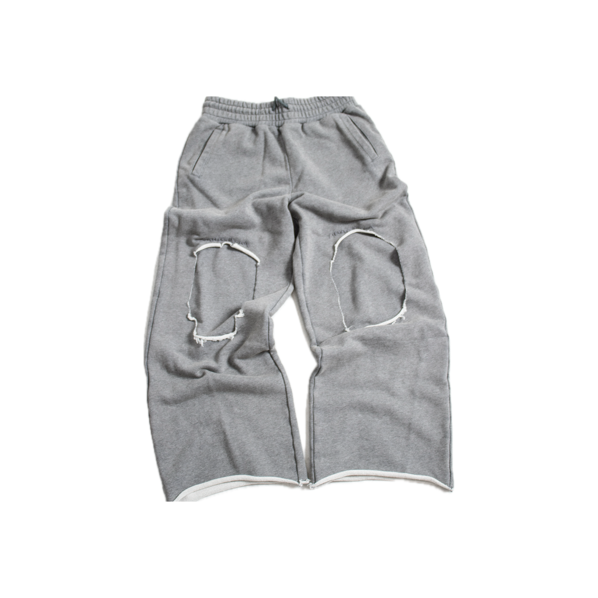 Missing Pieces Pants - Light Grey